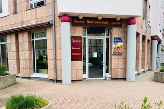 Wegen Personalmangel: Bäckerfiliale auf dem Chemnitzer Kaßberg geschlossen - Die Filiale der Bäckerei Groschupf ist derzeit geschlossen.
