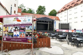 Wegen Regen-Vorhersage: Veranstaltung der „Freiberger Sommernächte“ wird verlegt - Normalerweise finden die Sommernächte im Schlosshof statt.