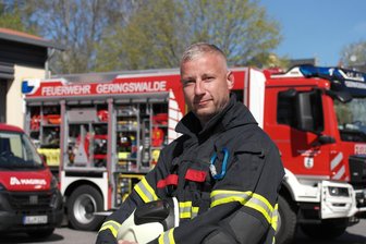 Wehrleiter aus Geringswalde ärgert sich über Zündler - Gemeindewehrleiter John Thieme ärgert sich über Zündler, die Feuer legten.