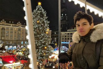 Weihnachten ohne Familie: Student Toni aus Peru bleibt über die Feiertage in Mittweida - Toni Ralli ist Student in Mittweida. Seine Familie lebt in Peru, über die Advents- und Weihnachtszeit bleibt er aber in Deutschland.