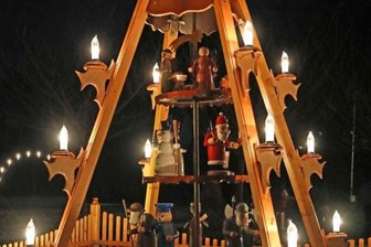 Weihnachtliches im Park -