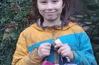 "Weihnachtsfreude" läuft wieder an - Gehörte im Vorjahr zu den beschenkten Kindern: Renáta Tóth aus dem Karpatendorf Forgolány.