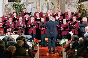 Weihnachtskonzert in Wegefarth - Der Männerchor Oberschöna tritt am 23. Dezember 2022 ab 17 Uhr wieder in der Kirche Wegefarth auf. 