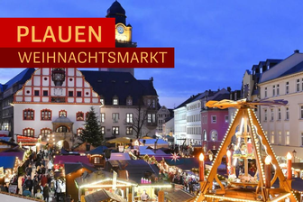 Weihnachtsmarkt in Plauen -