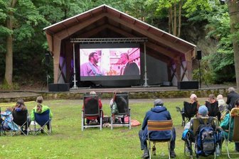 Weil alles teurer wird: Stollberg will bei der Kultur sparen - Im Pionierpark finden die Filmnächte statt - letztmals 2022 zu Coronazeiten. Die nächste Auflage soll erst im kommenden Jahr über die Bühne gehen. 