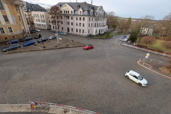 Weiteres Millionenprojekt in Glauchau: Kreisverkehr auf dem Scherbergplatz - Der Glauchauer Scherbergplatz soll zu einem Kreisverkehr umgebaut werden.