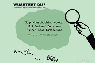 Weiterhin junge Zwickauer gesucht: Neuer Termin für Fahrradtour auf den Spuren des Todesmarsches von 1945 - Der Verein Alter Gasometer will sein neues Geschichtsprojekt zum Mülsener Todesmarsch im Oktober nachholen.