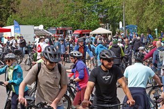 Welche Bikes unter Tausenden Besuchern beim Radlersonntag in Mülsen hervorstachen - Der 31. Radlersonntag lockte Tausende in den Mülsengrund.