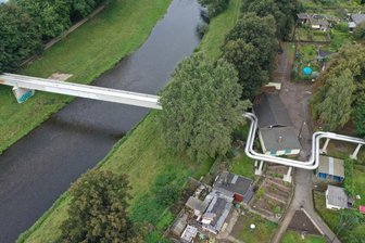 Welche Rolle spielt Fernwärme beim mysteriösen Brummton? - Könnte eine Fernwärmeleitung wie hier über die Zwickauer Mulde für das mysteriöse Brummen sorgen? Noch bis Monatsende können sich Personen, die einen solchen Ton wahrnehmen, in der Stadtverwaltung melden.