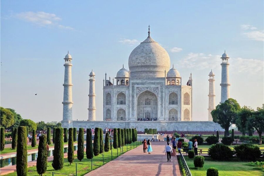 Weltenbummler berichtet von Indien - Das Taj Mahal ist der Höhepunkt der Reise, von der Weltenbummler Lothar Seidel berichtet. 