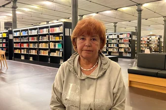 Weltgeschichte made in Chemnitz: Die Frau, die im „Glück Auf“-Kaufhaus die Wismut-Kumpel mit Bückware versorgte - Dorothea Kempt arbeitete ab 1973 im damaligen Wismut-Kaufhaus an der Straße der Nationen in Karl-Marx-Stadt. Heute ist in dem Gebäude die Bibliothek der TU Chemnitz untergebracht.