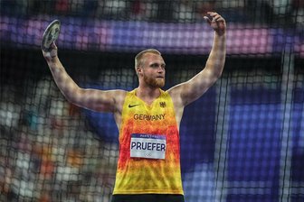 Weltklasse im Erzgebirge: 21 Olympiastarter von Paris beim 21. Werfertag in Thum - Clemens Prüfer im Diskusfinale von Paris. Das gute Gefühl aus dem grandiosen Wettkampf bringt er mit nach Thum.
