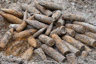 Weltkriegsmunition in Lichtenau: Sprengungen gehen weiter - Bisher wurden 110 Tonnen an Kampfmitteln abtransportiert. Jetzt sind wieder Sprengungen notwendig.