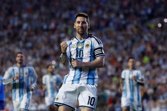 Weltmeister Argentinien schießt sich warm mit Messi-Rekord - Er ist bereit für die WM: Superstar Lionel Messi.  