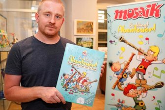 Weltreise mit Comic-Stars steht an - Museumschef Markus Döscher.