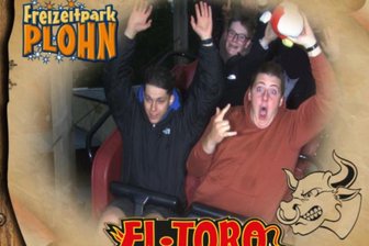 Wenn El Toro zum Klassenzimmer wird: Warum vogtländische Gymnasiasten im Freizeitpark Plohn experimentieren - Physik muss nichts zum Erschrecken sein - auch wenn dieser Schnappschuss - erstellt vom Freizeitpark - es vermuten lässt.