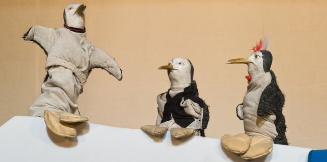 Wenn Pinguine philosophieren - Drei kleine Pinguine am Südpol - und nichts kann die wahren Freunde trennen.