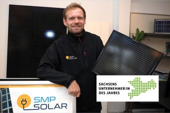 „Wenn sich eine Anlage nicht rechnet, sagen wir auch nein“: Leipziger Solar-Unternehmen wächst trotz Krise - Christian Meißner ist Geschäftsführer der SMP Solar Energy GmbH in Leipzig. Das Unternehmen bietet Komplettleistungen in der Solartechnik an.
