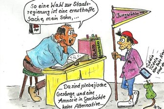 Wer die Qual hat, hat die Qual -