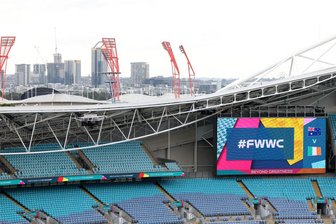 Wer gewinnt die Fußball-WM 2023? Stimmen Sie jetzt ab - Das Accor Stadium im Vorfeld der FIFA Frauen-Weltmeisterschaft 2023. Die FIFA Frauen-Weltmeisterschaft in Australien und Neuseeland findet vom 20. Juli bis 20. August 2023 statt.