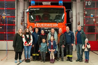 Wer vom Wettkochen auf dem Plauener Weihnachtsmarkt profitiert - Die Übergabe des Spendengeldes erfolgte bei der Weihnachtsfeier der Freiwilligen Feuerwehr Plauen-Stadtmitte.
