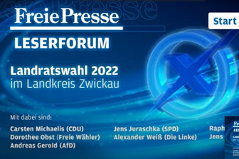 Wer wird neuer Landrat in Zwickau? Bewerber diskutieren im "Freie Presse"-Wahlforum live - 