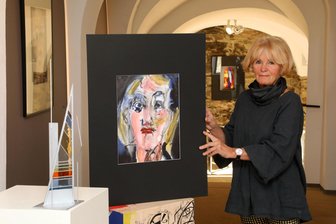 Werdau: Fünf Künstlerinnen aus der Region zeigen Aquarellmalerei - Isolde Roßner aus Hohenstein-Ernstthal ist eine der Künstlerinnen der neuen Ausstellung.
