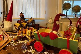 Werdau: Im Museum an der Holzstraße öffnet eine Wichtelwerkstatt - Eine Wichtelwerkstatt öffnet für die Besucher der diesjährigen Weihnachtsausstellung.