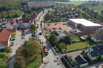 Werdau: In letzter Ratssitzung geht es um Straßenlärm - Die Anwohner an der B 175 - hier die Werdauer Sorge - sind dem ständigen Straßenlärm besonders ausgesetzt.
