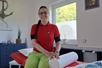 Werdau: Leubnitzer Spielothek zu Physiotherapie umgebaut - Nadine Mocker ist Inhaberin der Physiotherapie „Zur Linde“ im Werdauer Ortsteil Leubnitz.