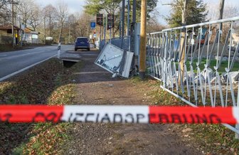 Werdau: Zigarettenautomat gesprengt -