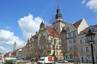 Werdauer Ansichten in Dresden gefragt - Das Rathaus zählt zu den schönsten in Sachsen. 