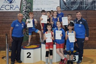 Werdauer Ringertalent lässt Gegnern keine Chance - Vom Grizzly-Cup in Nürnberg nehmen die Werdauer Ringer viele Erkenntnisse mit fürs künftige Training.