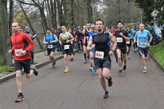 Werdauer Waldlauf findet erstmals ohne Marathon statt - Daniel Türpe – im Foto mit der Startnummer 11 – bleibt der vorerst letzte Marathon-Sieger beim Werdauer Waldlauf. Zur 45. Auflage am Sonntag ist die längste Strecke aufgrund zu geringer Anmeldezahlen erstmals nicht im Programm der beliebten Laufveranstaltung, die vermutlich rund 400 Teilnehmer begrüßen kann.