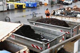 Wertstoffhof: Immer wieder Eindringlinge trotz Alarmanlage - Der Wertstoffhof der Firma Becker Umweltdienste und EKM in Freiberg ist seit vier Jahren alarmgesichert. 