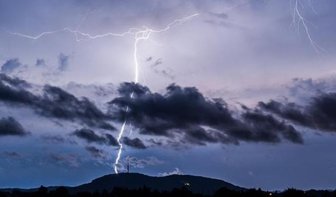 Wetterdienst warnt vor schweren Gewittern - 