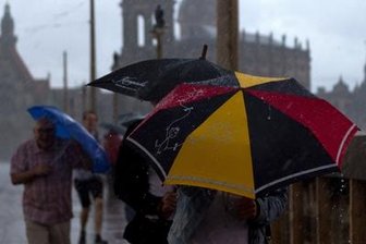 Wetterdienst warnt vor starken Gewittern -