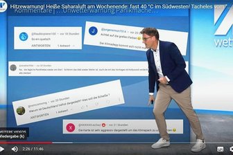 Wetterexperte Dominik Jung nach Shitstorm: "Verschont mich mit eurem Scheißdreck" - Diplom-Meteorologe Dominik Jung führt mit Verve durchs Wetter - und lässt sich durch Shitstorms nicht beirren.
