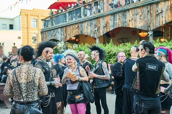 WGT 2026: Unsere Lust will, dass es uns ewig gibt - Buntes WGT: Das Täubchenthal war eine der Locations.