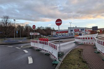Wichtige Zufahrtstraße in Stollberg wieder Einbahnstraße - Die Sperrung auf der Hohensteiner Straße in Stollberg dauert länger.
