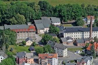 Wie behindertengerecht ist die Tuchfabrik in Crimmitschau? - Der Komplex der Tuchfabrik in Crimmitschau.