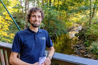 Wie das Bett der Göltzsch im Vogtland in ein paar Jahren beschaffen sein soll - Philipp Solbrig sorgt als Projektleiter der Landestalsperrenverwaltung für neues Leben am Fluss.