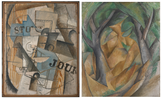 Wie der Maler Georges Braque den Kubismus erfand - Repro: S. Walz /Repro: J. Skou-Hansen