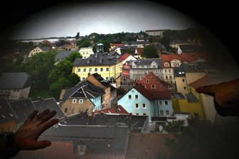 Wie die dunkle Kammer auf dem Rahmenberg die Umgebung einfängt -