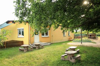 Wie die Gemeinde Steinberg Investitionen in der Krise ohne Kreditaufnahme und Steuererhöhungen stemmt - Noch im September sollen die Kinder wieder in ihren Kindergarten einziehen.