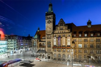 Wie die Kommunalwahl in Sachsen funktioniert - Das Neue Rathaus in Chemnitz. Hier tagt der Stadtrat.