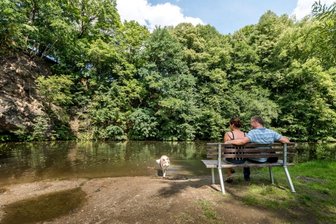Wie die Zschopau umgestaltet werden soll - So idyllisch kann es rund um die Zschopau hergehen: Hier eine Aufnahme in der Nähe der Sportanlagen in der Motorradstadt. 