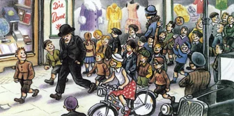 Vier Bücher von Erich Kästner hat Isabel Kreitz, E.-O.-Plauen-Preisträgerin 2023 kongenial in Graphic Novels adaptiert, darunter auch "Emil und die Detektive". Eine repräsentative Werkauswahl von Isabel Kreitz ist in der Malzhaus-Galerie Plauen unter dem Titel "Ein Kessel Buntes" zu sehen.