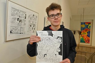 Wie ein Vogtländer den Reclam-Verlag beeindruckt hat - Luis Zenker hat Georg Büchners Drama "Woyzeck" als Comic umgesetzt.