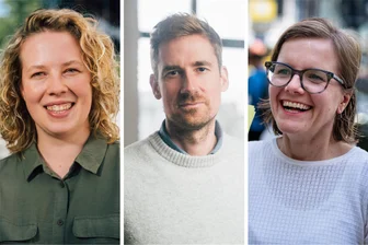 Wie eine Initiative aus Berlin junge Politiker in Ostdeutschland unterstützt - Von links nach rechts: Antje Junghans, Philip Husemann, Agnes Scharnetzky.